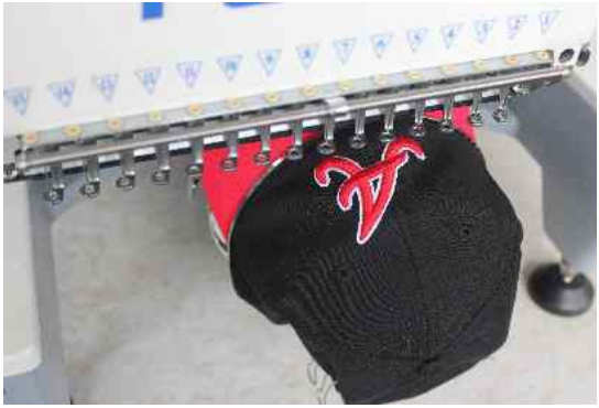 Hafciarka MEXA JUMBO - obszycie czapki