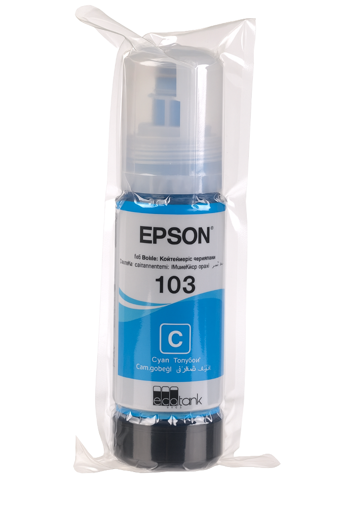 Atrament barwnikowy Epson 103 - Cyan
