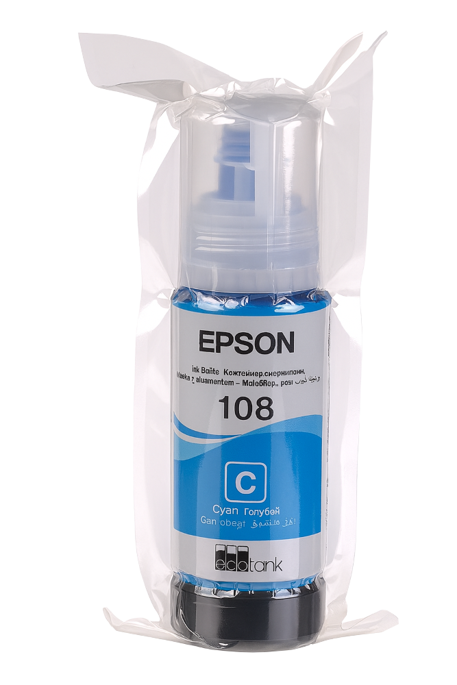 Fotograficzny atrament barwnikowy Epson 108 - Cyan