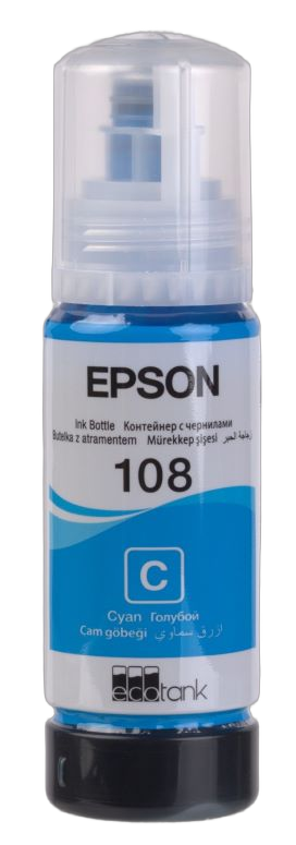 Fotograficzny atrament barwnikowy Epson 108 - Cyan