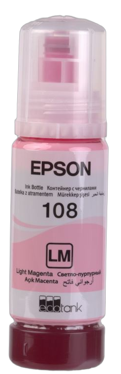 EPSON 108 Light Mgenta - atrament barwnikowy fotograficzny 