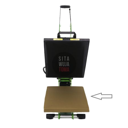 SWT Żaba blat roboczy do prasy termotransferowej 40x60cm