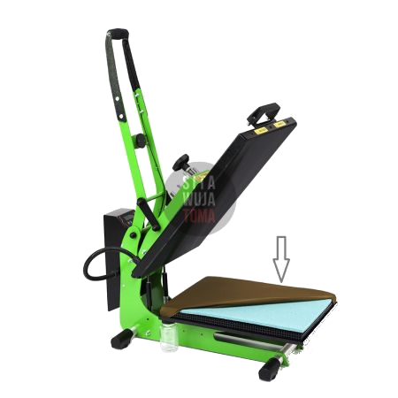 SWT Żaba prasa termotransferowa - blat roboczy dolny performowany