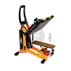 Blat roboczy dolny 38x10cm do zgrzewania nadruków na kieszonkach i rękawkach. Aligator