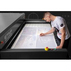 SWT ETNA DUO wielkoformatowa prasa termotransferowa (160x100cm) do sublimacji